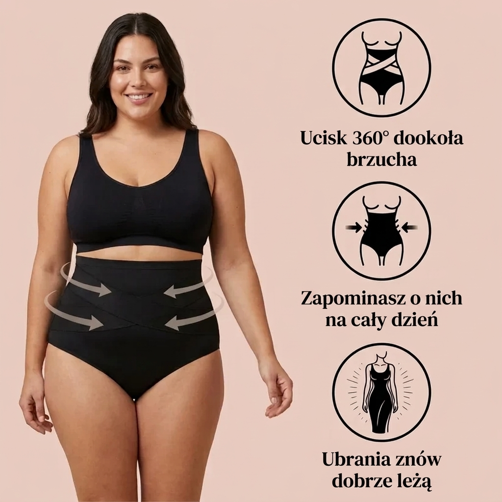 Majtki poporodowe Ucisk 360°
