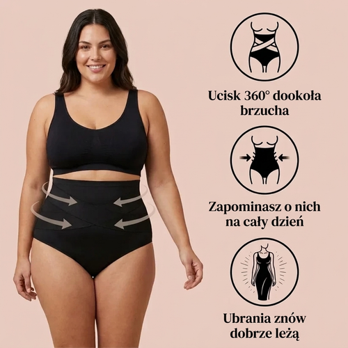 Majtki poporodowe Ucisk 360°