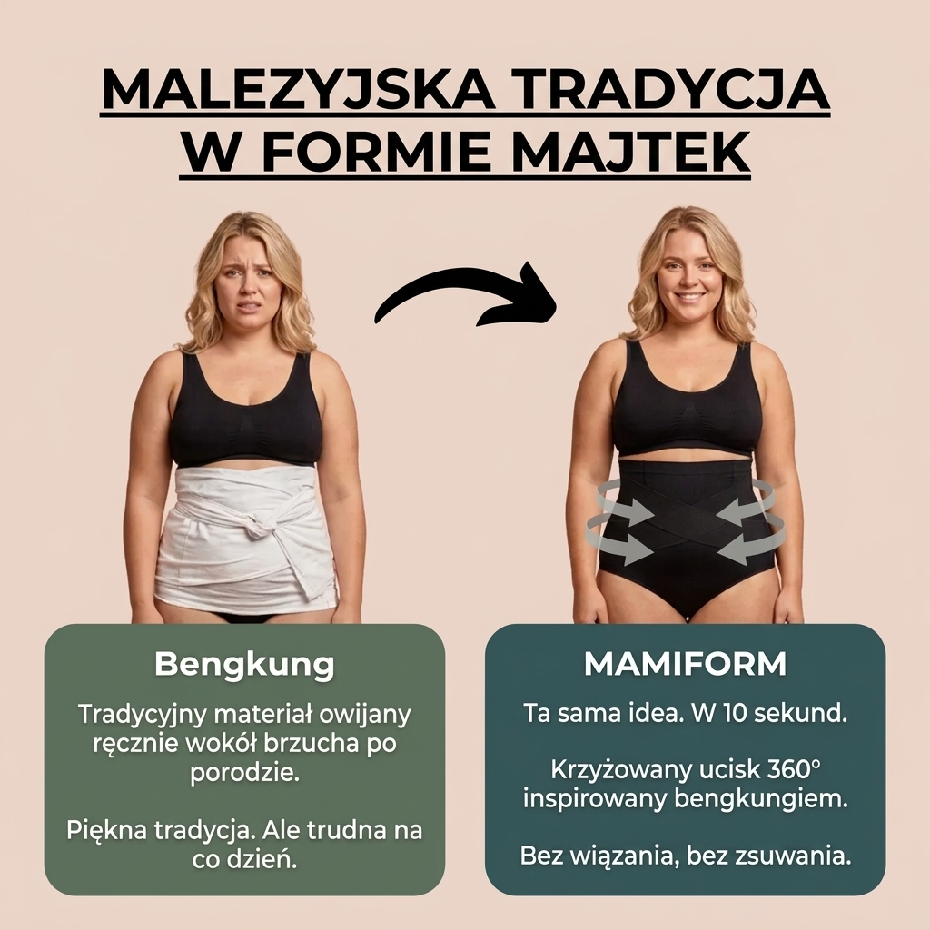Majtki poporodowe Ucisk 360°